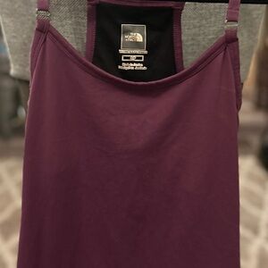 The North Face tank built in bra size small